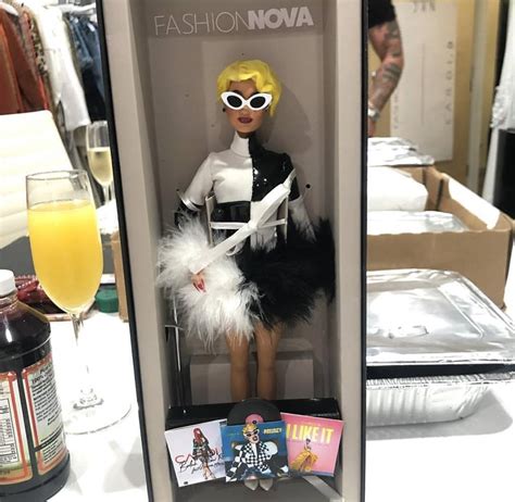 fashion nova cardi b doll.